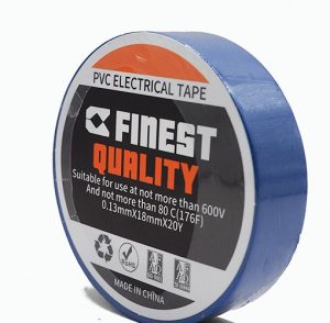 PVC electrical tape roll, Blue