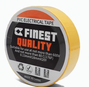 PVC electrical tape roll, Yellow